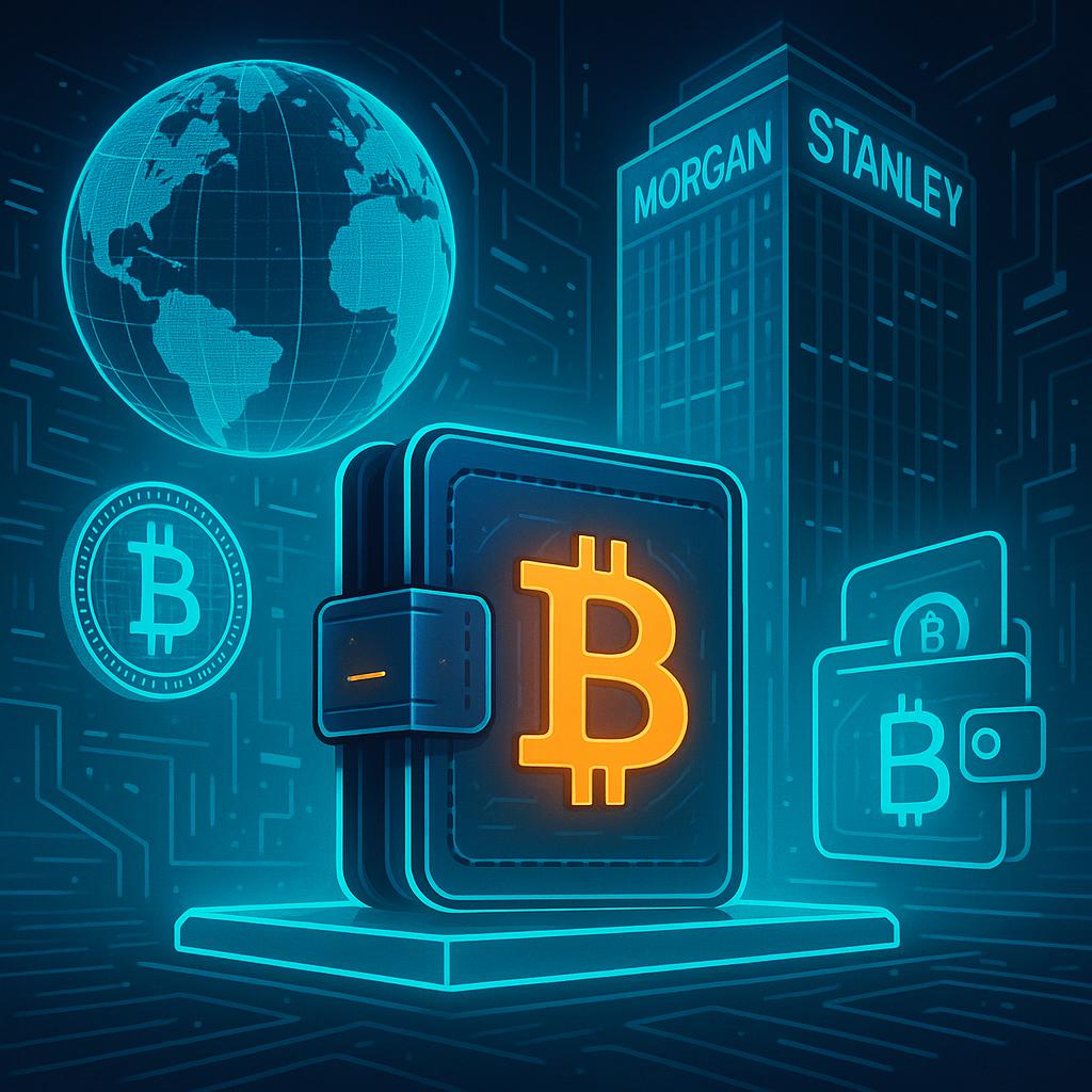 Morgan Stanley’s Bitcoin ETF Wallets Now Visible Through Arkham