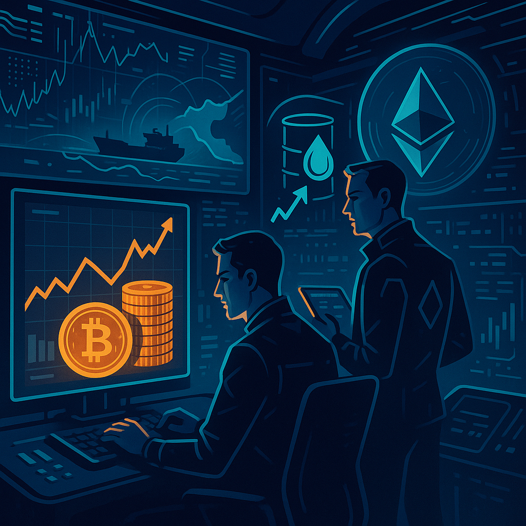 Crypto Traders Make $500M Oil Bets Amid Strait of Hormuz Tensions