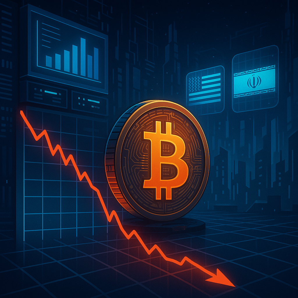 Bitcoin Dips Below $74K Amidst Stalled US-Iran Negotiations