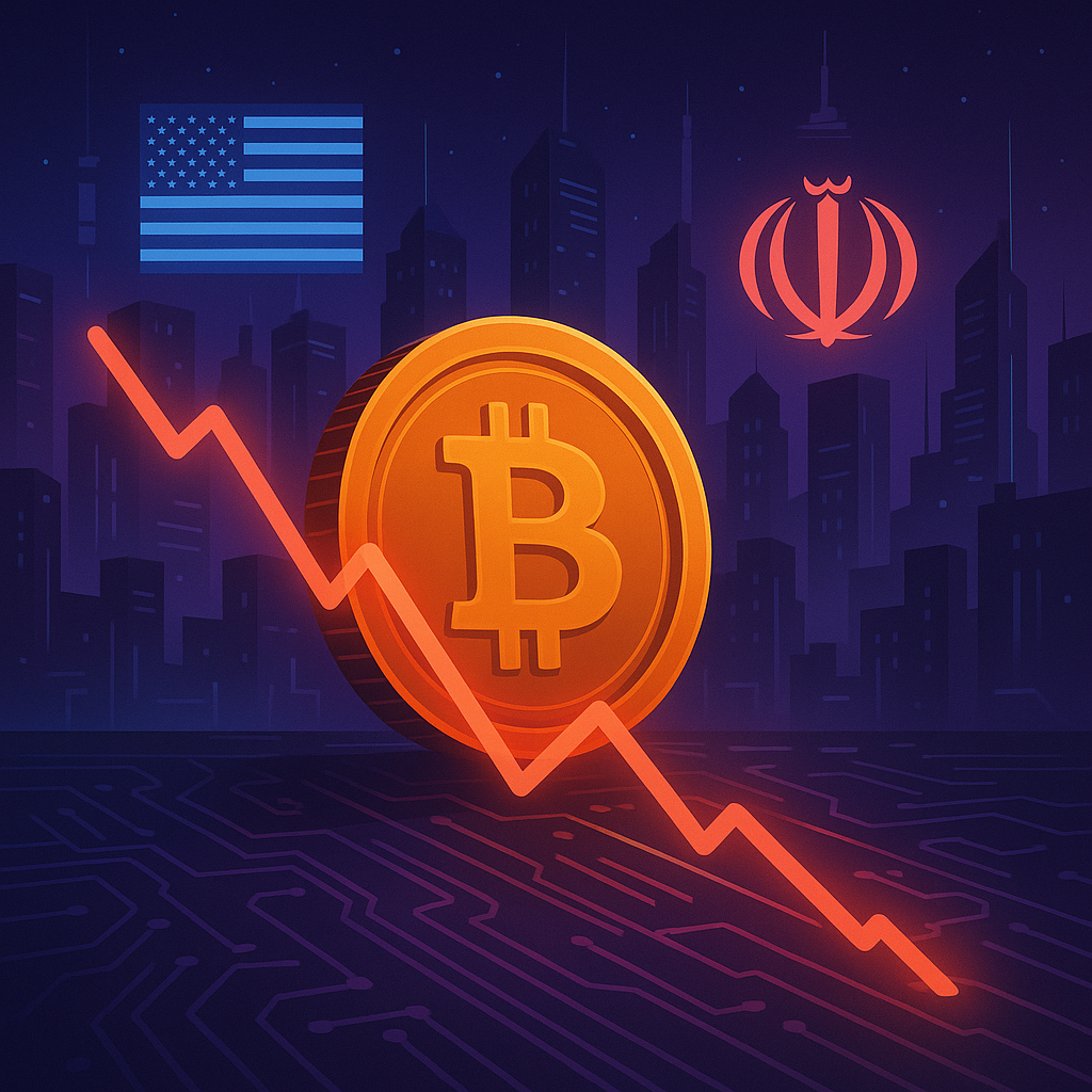 Bitcoin Dips Below $74K Amid US-Iran Tensions