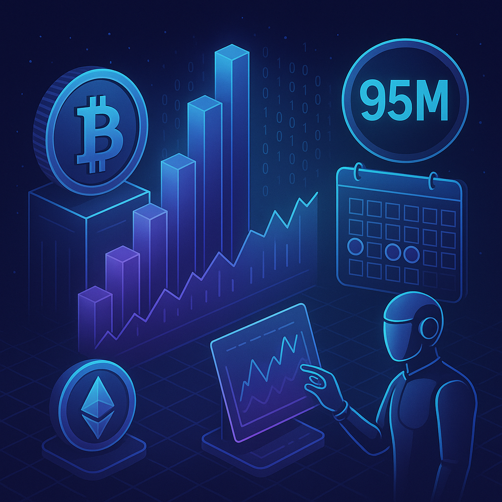 Crypto Market Set for $95M Unlocks: Key Dates and Impacts