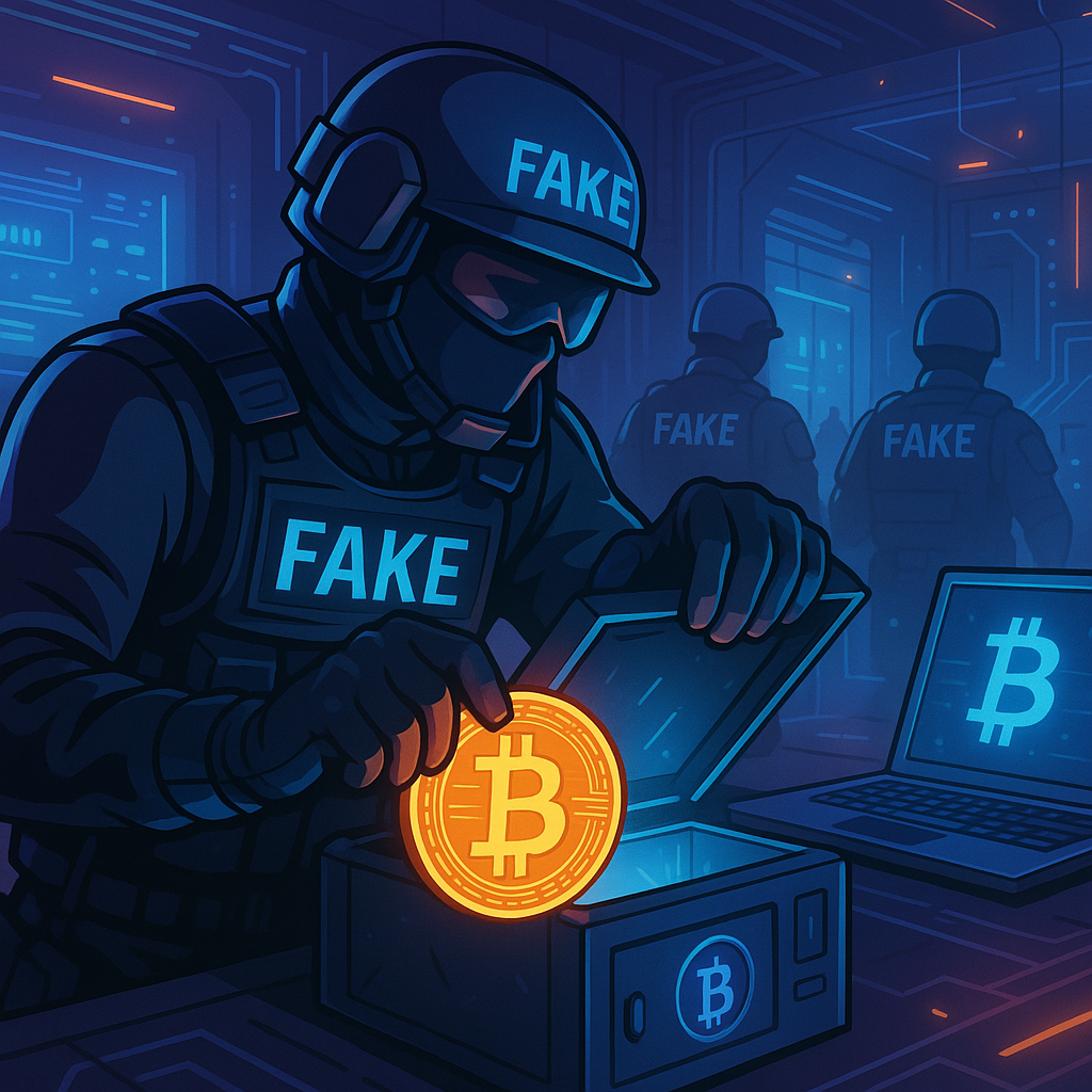 Fake Police Operation Leads to $1M Bitcoin Heist