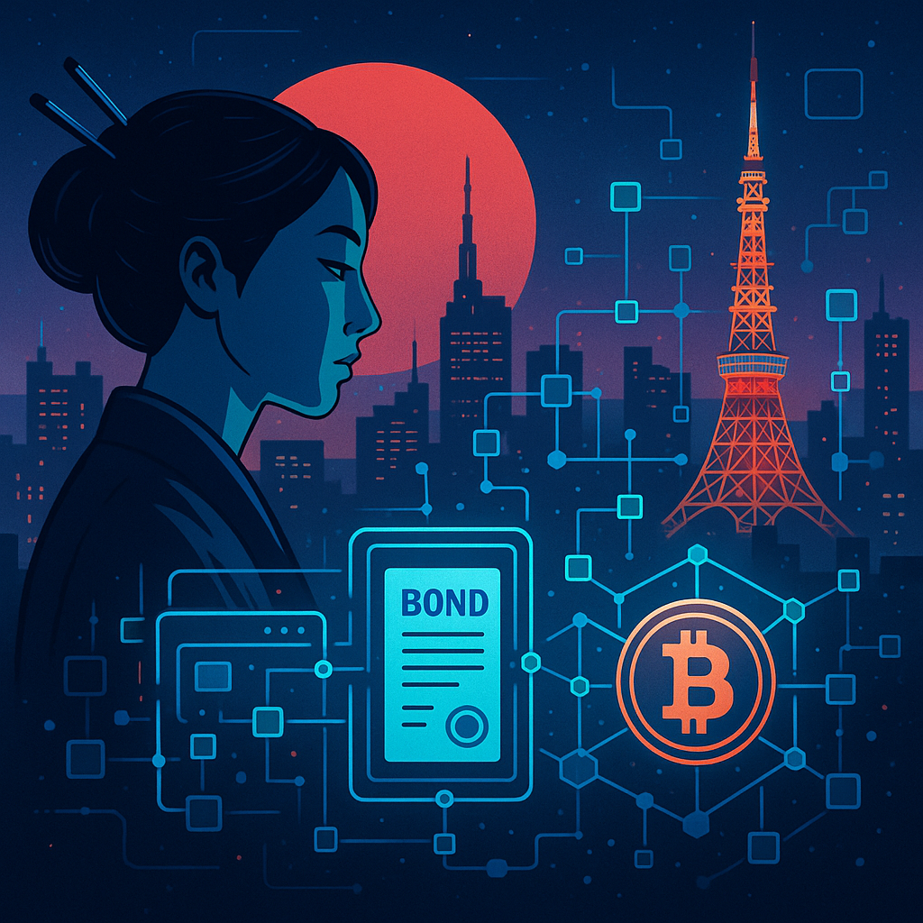 Japan Tests Digital Bonds in Blockchain Initiative