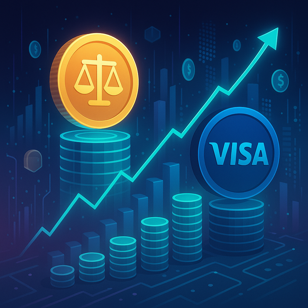 Stablecoins Surpass Visa in Transaction Volume, Signals Growth