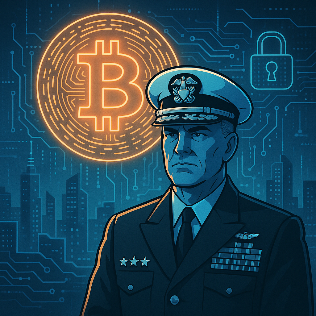 US Admiral Highlights Bitcoin’s Role in Cybersecurity Strategy