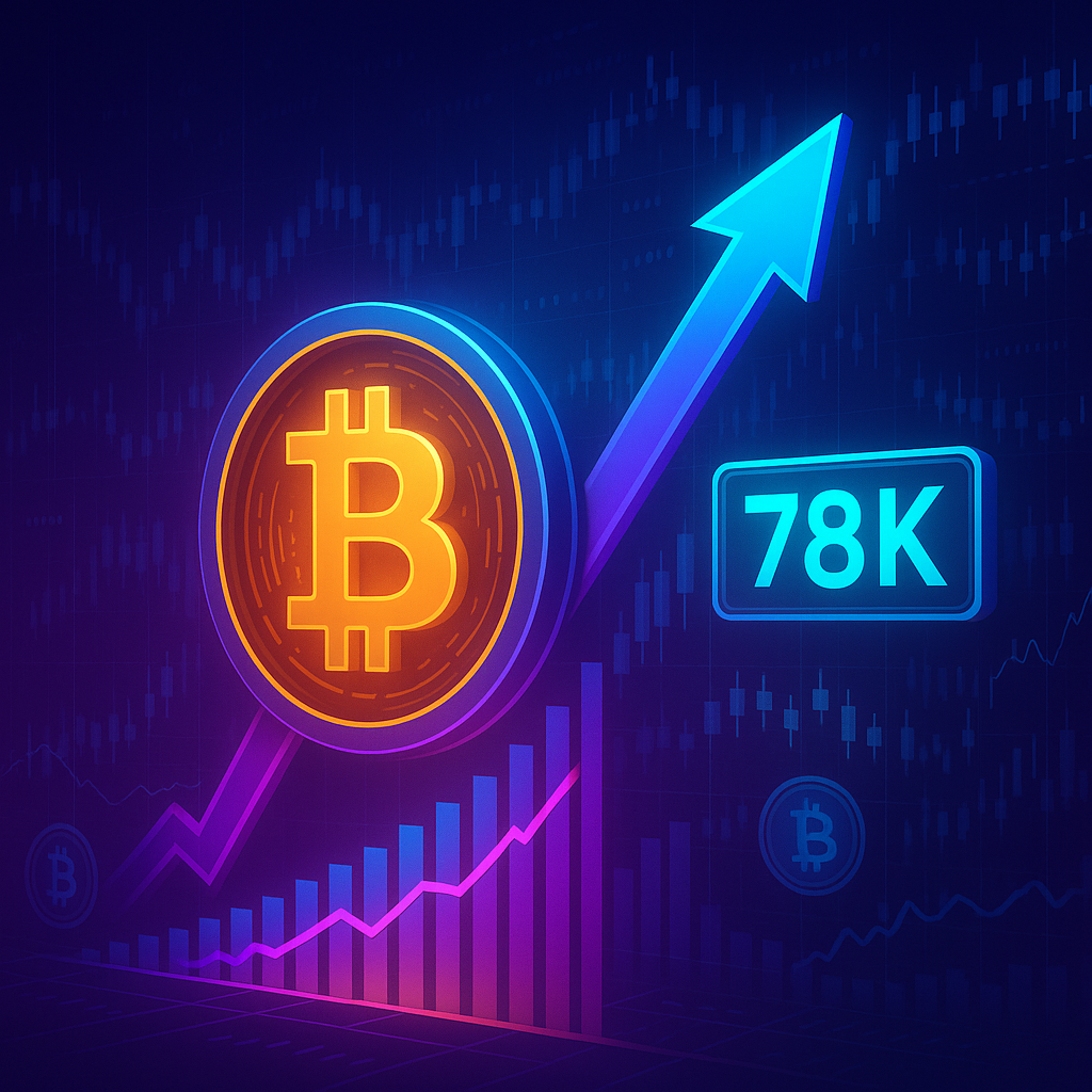 Market Sees Bitcoin at $78K Amid Short Squeeze Anticipation