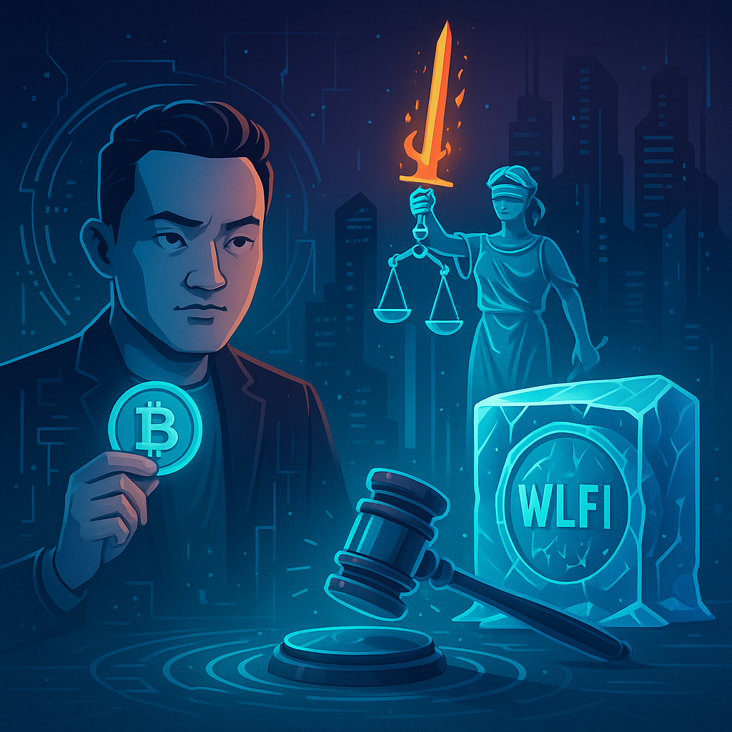 Justin Sun Takes Legal Action Against WLFI Over Token Freeze