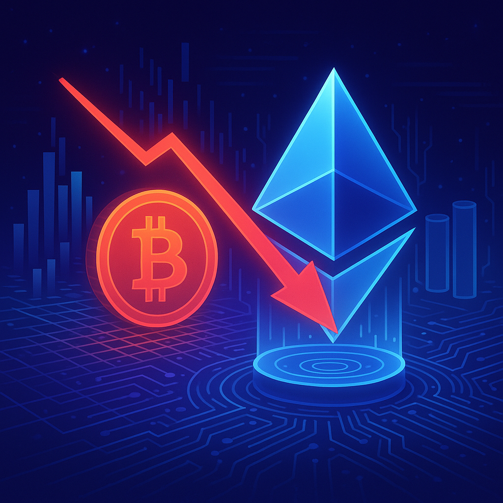 Ethereum Faces Potential 10% Drop Against Bitcoin Amid Staking Surge