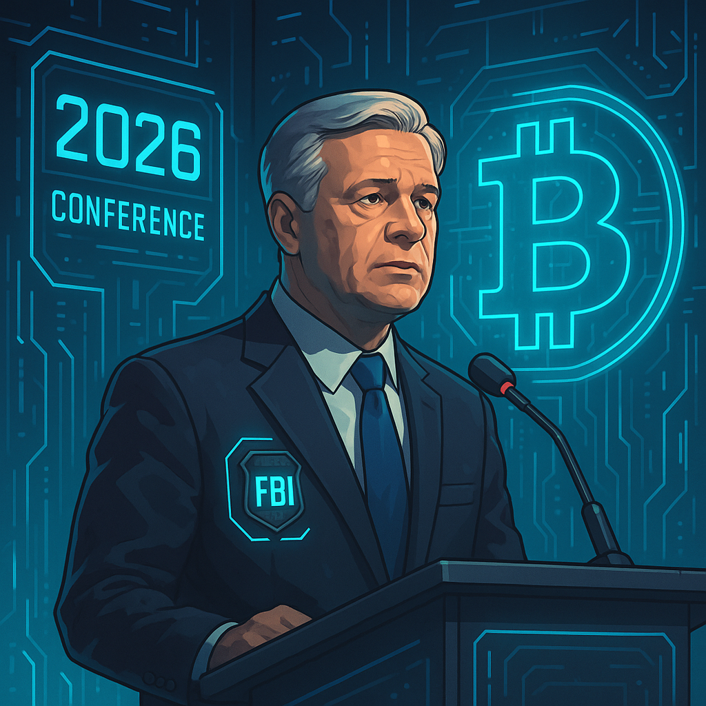 FBI Chief to Address Bitcoin Policy at 2026 Conference