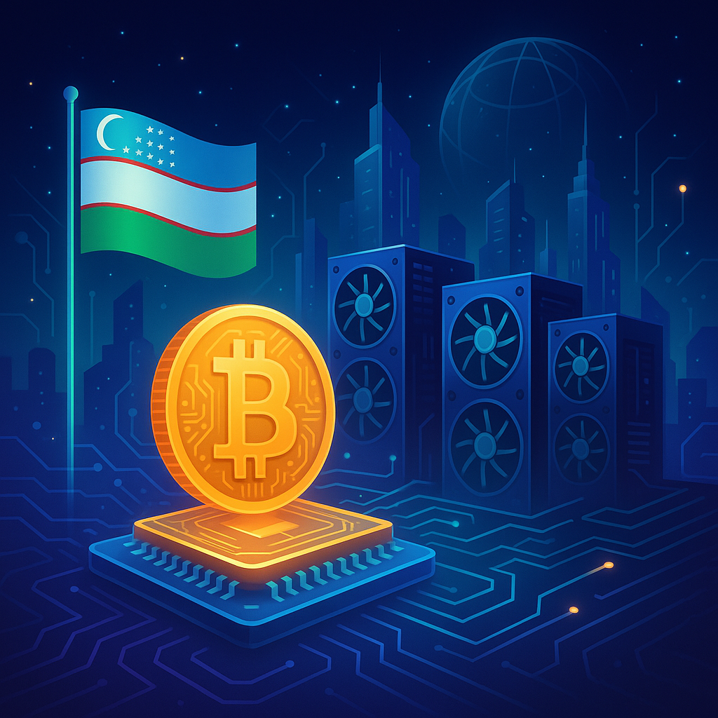 Uzbekistan Introduces Tax-Free Zone for Bitcoin Mining