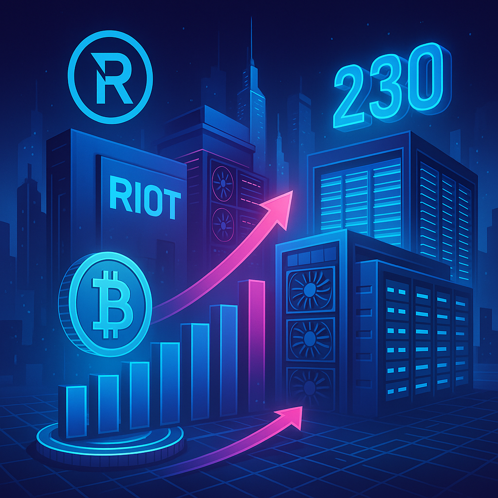 Riot Platforms’ Financial Outlook: Mining to Data Centers by 2030