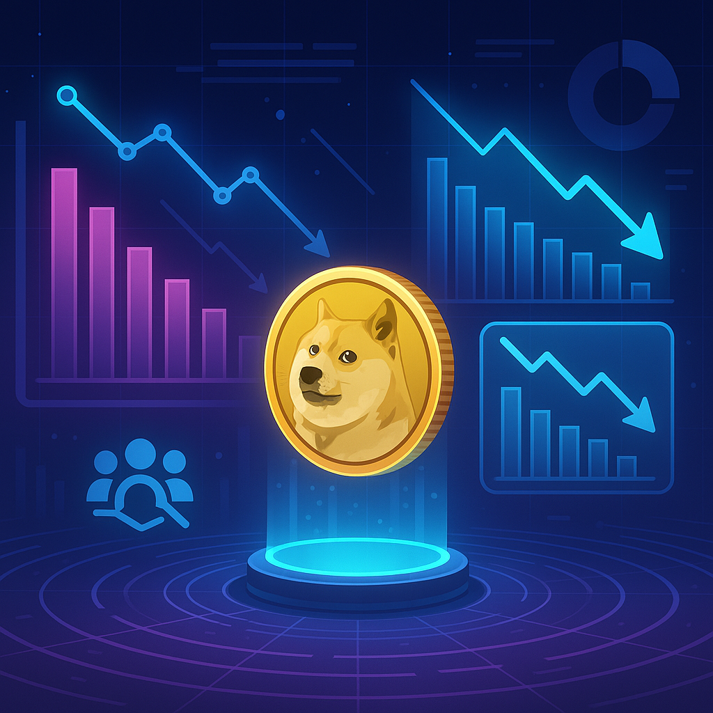 Dogecoin’s Social Engagement Drops: Analyzing Market Trends