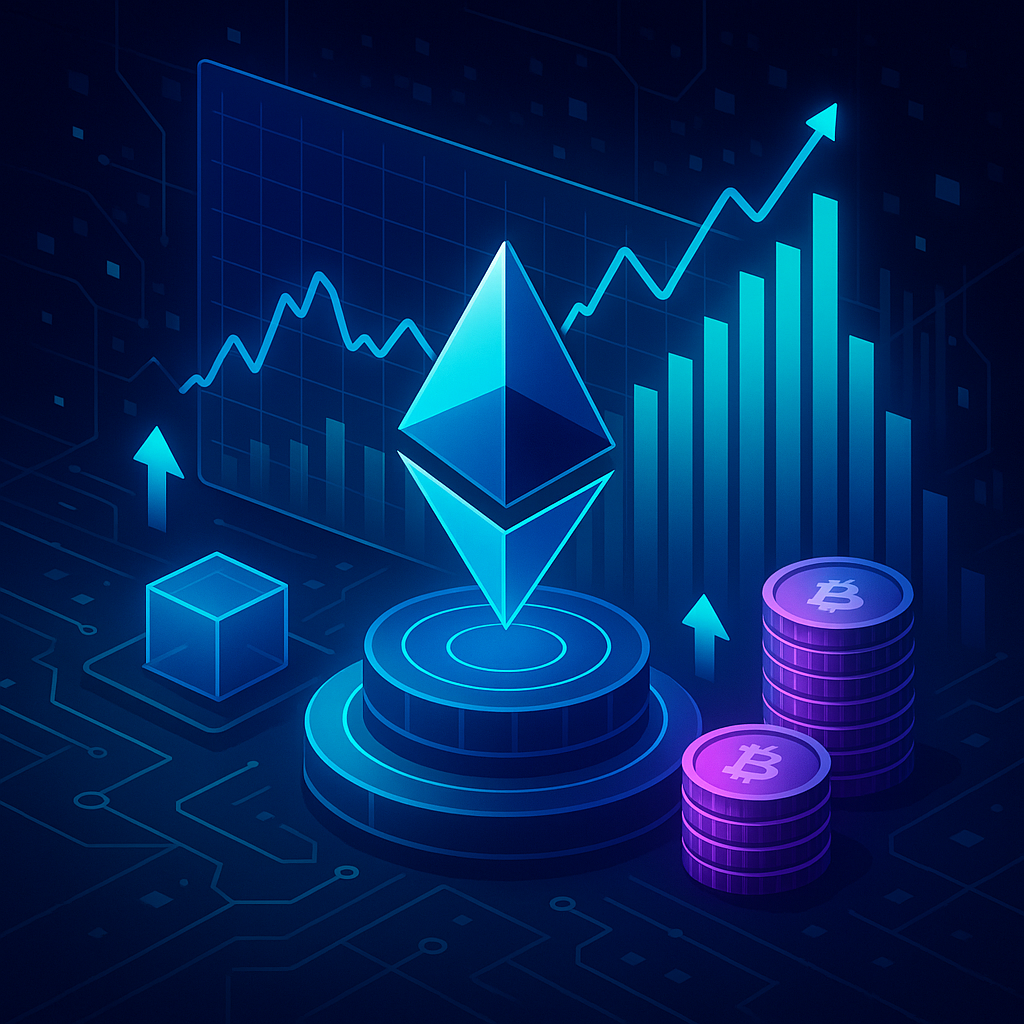 Ether Trading Volumes Surge 72% Amid ETH Liquidity Strategies
