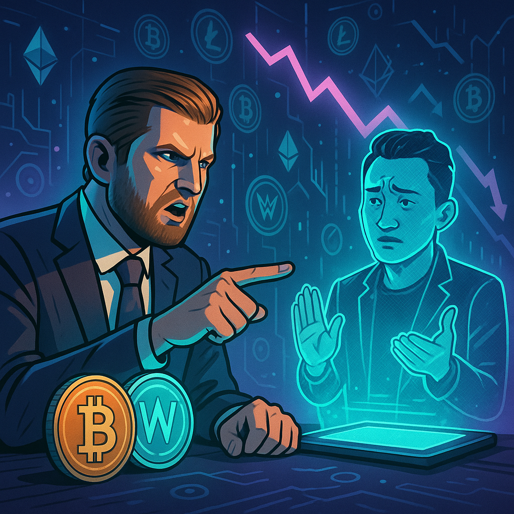 Eric Trump Criticizes Justin Sun’s Lawsuit Amid WLFI Decline