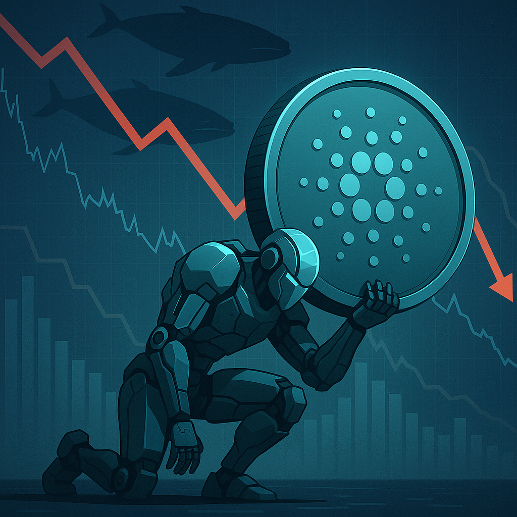 Cardano Struggles as Whales Cut Holdings and Prices Slide