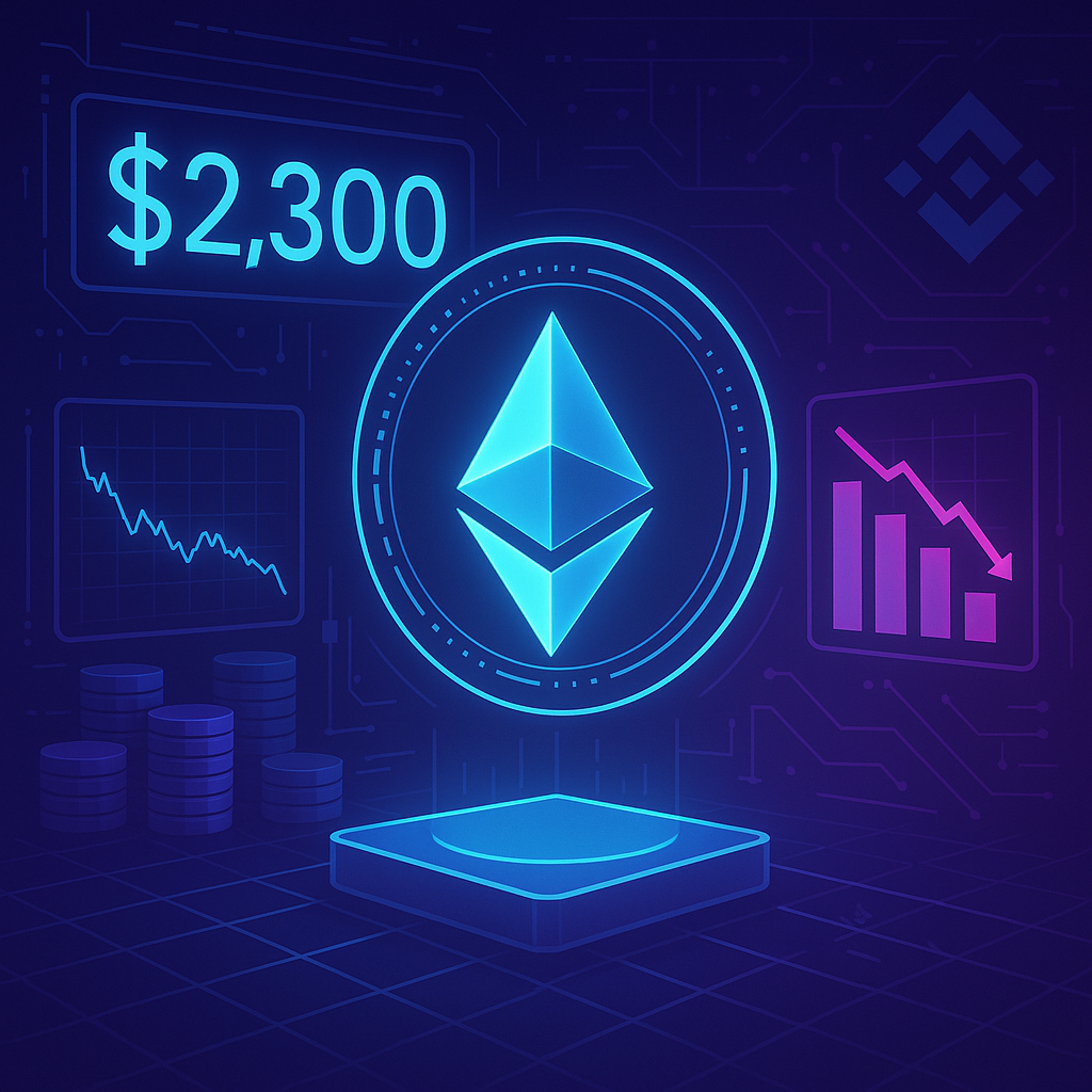 Ethereum Holds at $2,300 After ETF Inflows Turn Negative