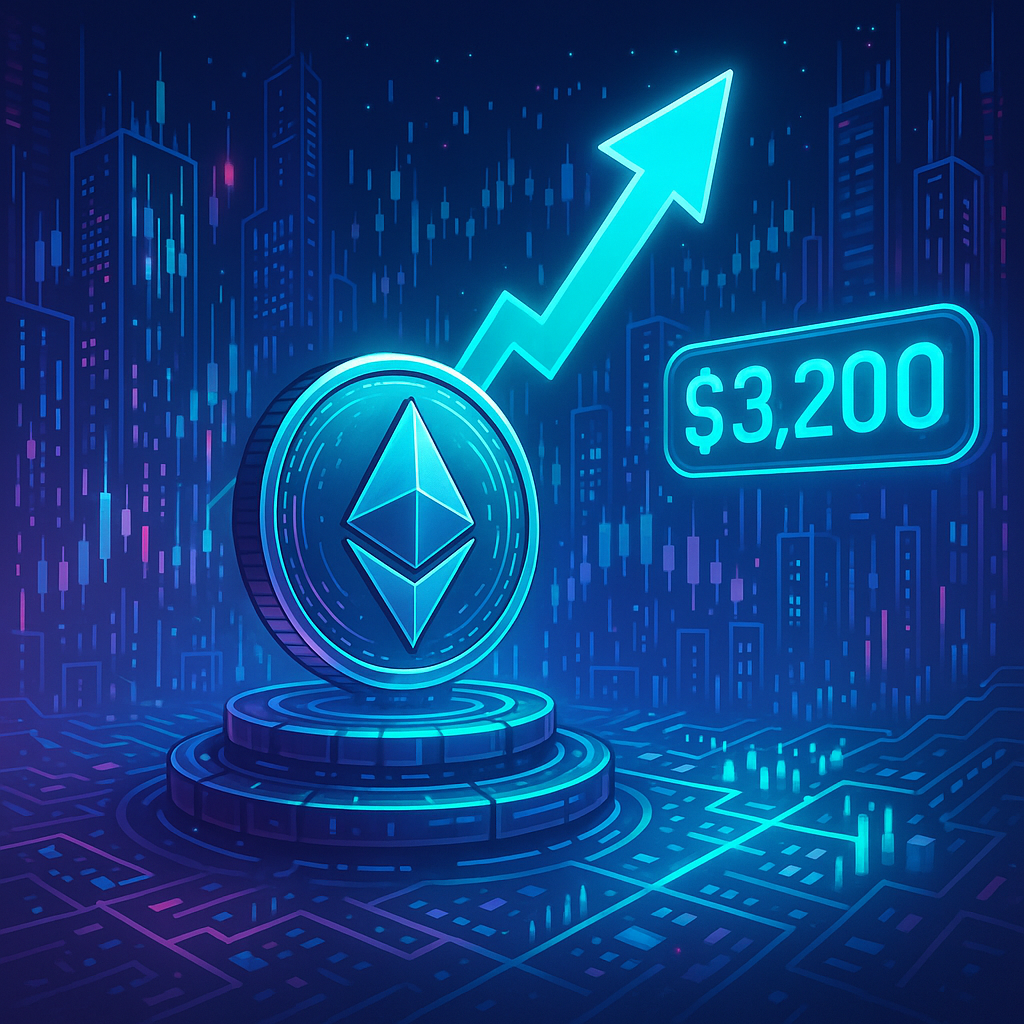 Ethereum Sees Price Surge, Traders Eye $3,200 Target