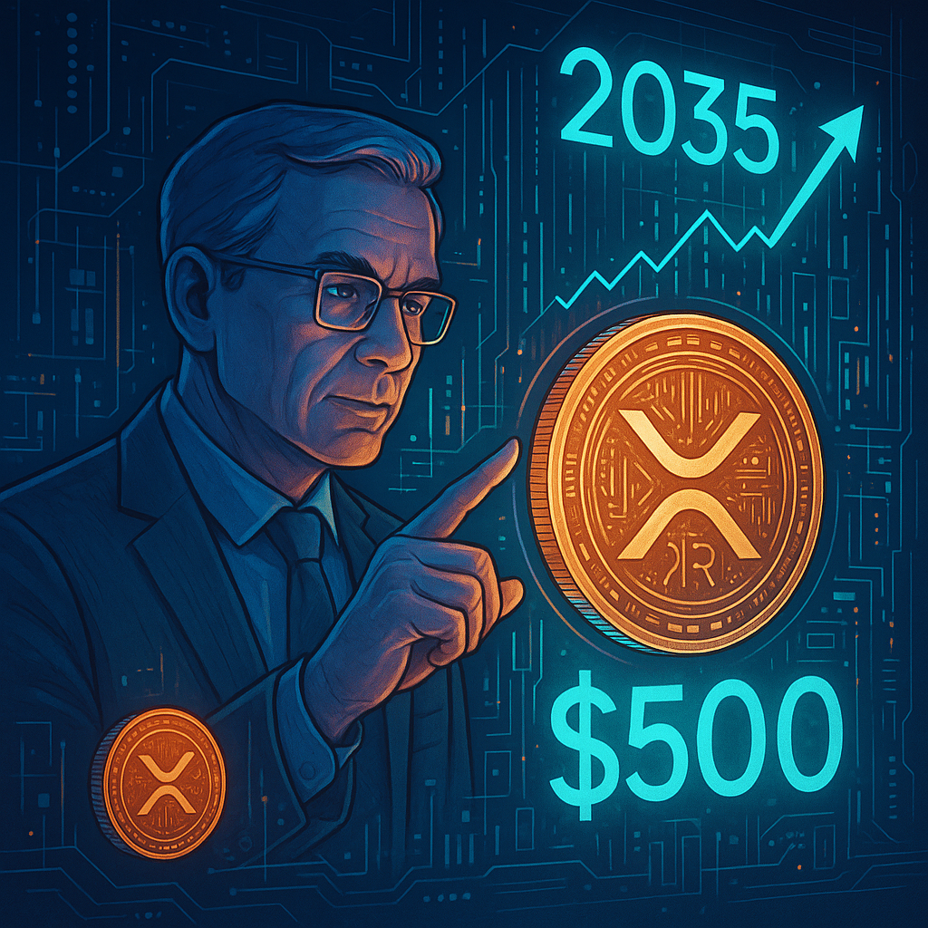 Expert Predicts XRP Could Reach $500 by 2035, Citing Key Factors