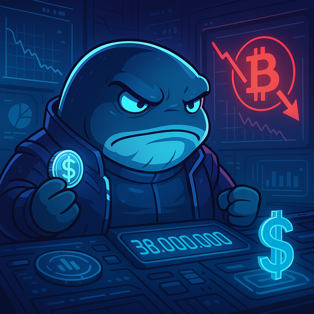 Major Whale Bets $38 Million Against Bitcoin—What Lies Ahead?