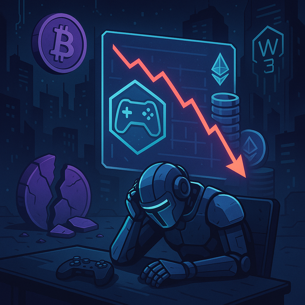 Web3 Gaming’s Downfall: 93% of Projects Fail Amid Funding Crisis