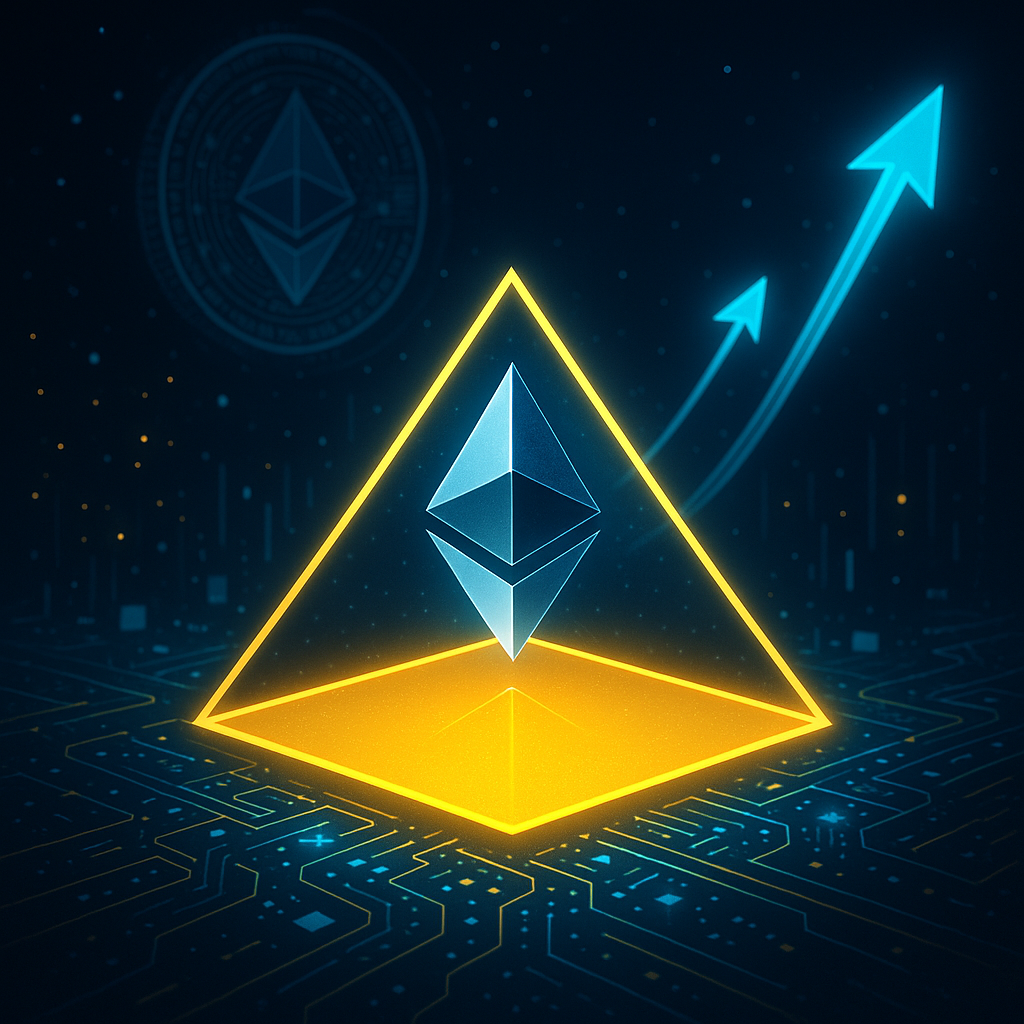Ethereum’s Golden Triangle Indicates Potential Price Moves