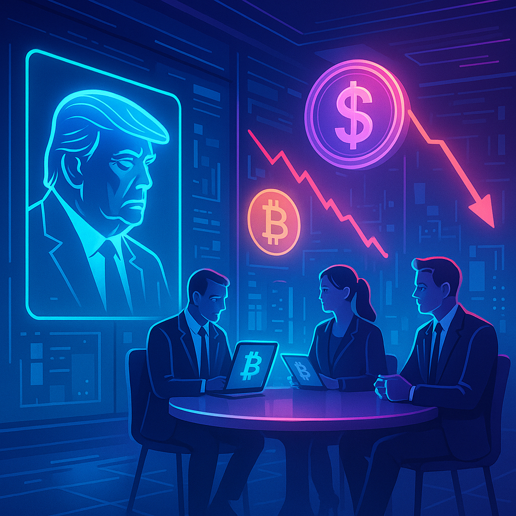 Trump Absent from Crypto Dinner as $TRUMP Token Drops 10%