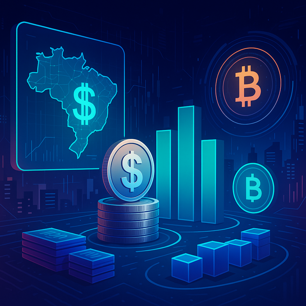 Brazil’s Q1 Crypto Activity Sees $6.9 Billion, Driven by Stablecoins