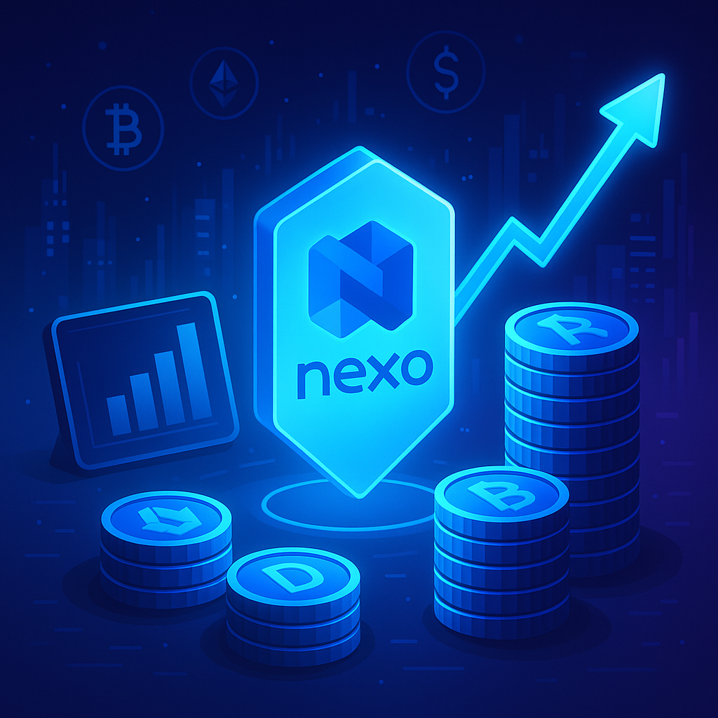 NEXO Sees 4-Fold Surge in Monthly Transactions, Indicating Growth