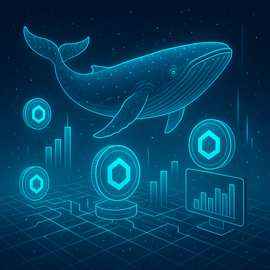 Whale Transactions Surge as LINK Withdrawals from Binance Rise
