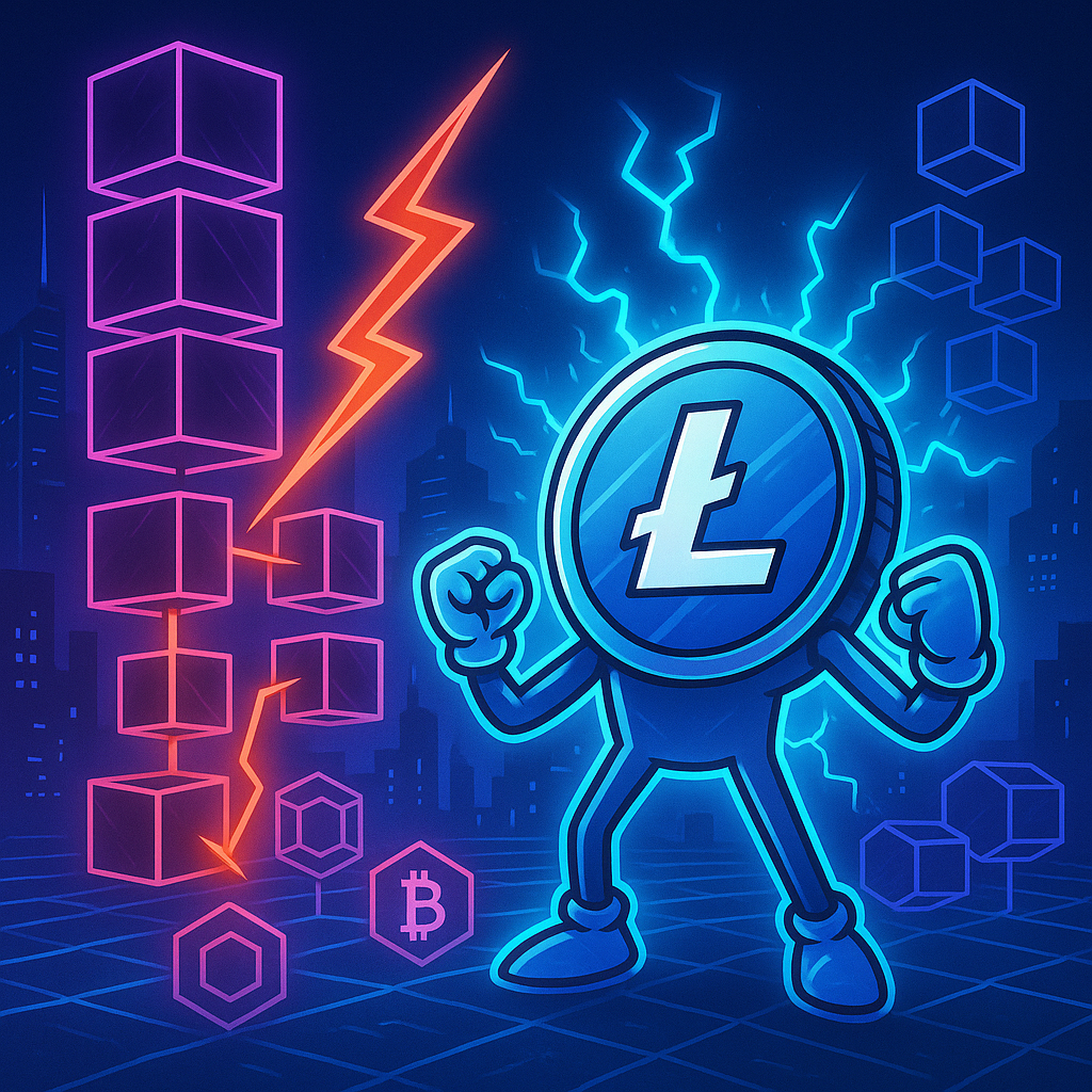 Litecoin Responds Defiantly Following 13-Block Network Reorganization