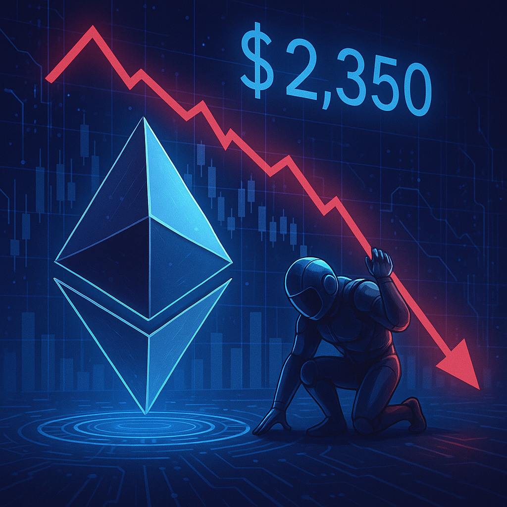 Ethereum Faces Price Challenges Below $2,350 Mark