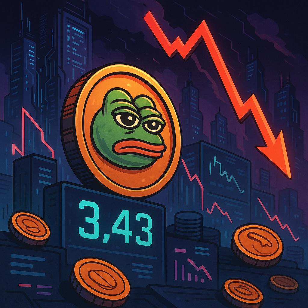 Memecore Suffers Major Market Fall, Dips 15.9% to $3.43