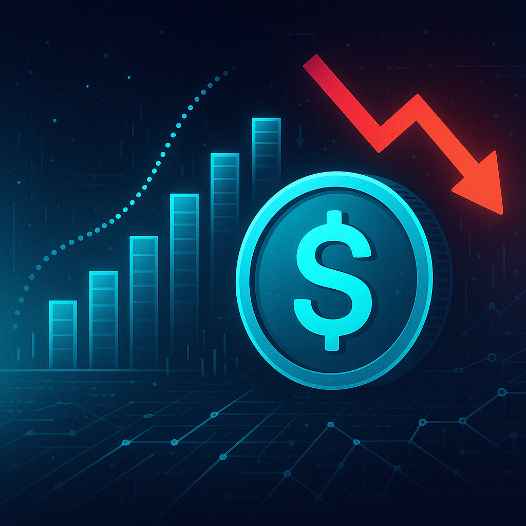Stablecoin Transfers Fall 19% Despite Increasing Supply