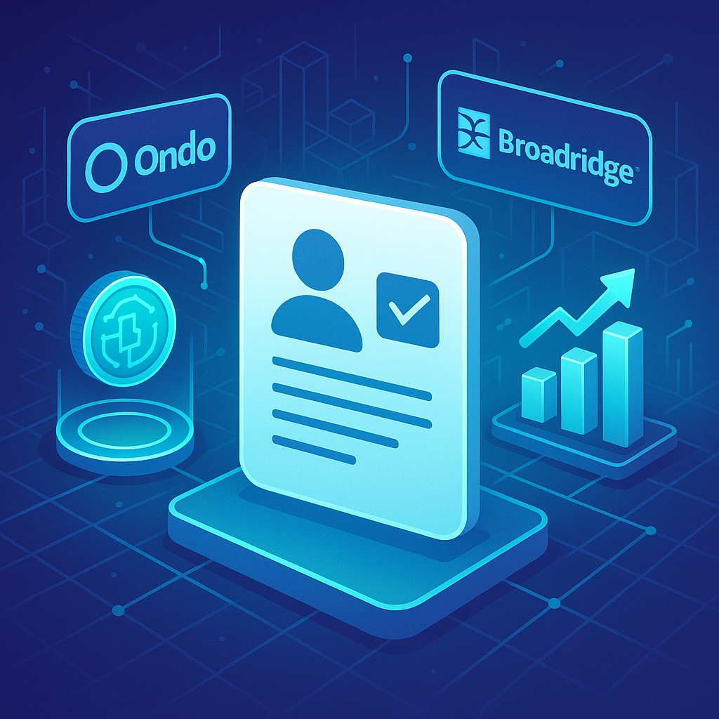 Proxy Voting Enabled for Tokenized Stocks via Ondo and Broadridge
